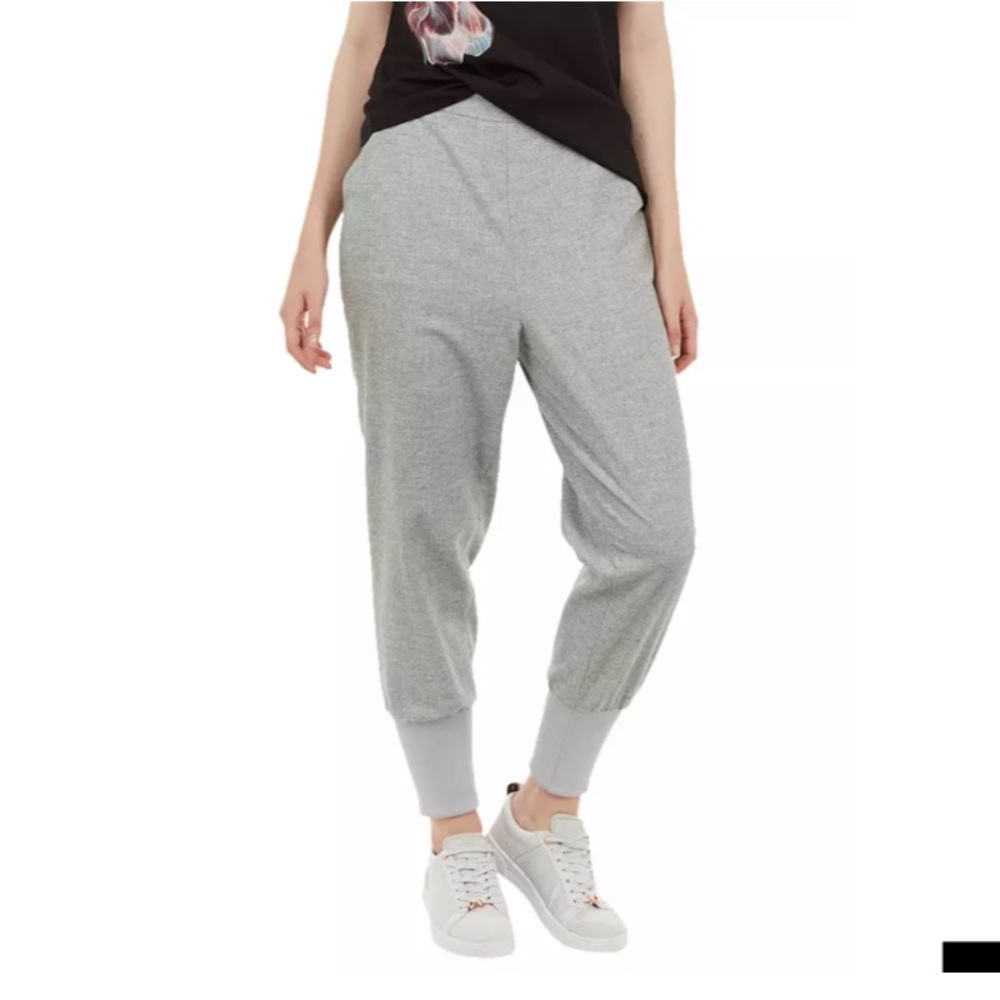 NEW🍒Ted Baker🍒 Haanah Wool Joggers Light Grey